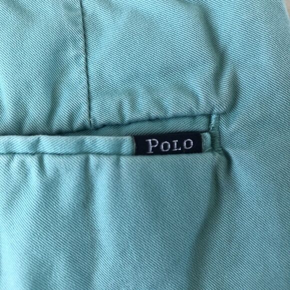 Polo Ralph Lauren Men’s Size 34 Classic Fit Green Chino Shorts - Picture 11 of 16